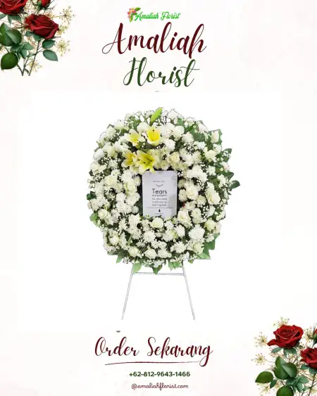 Krans Bunga Duka Kelusa